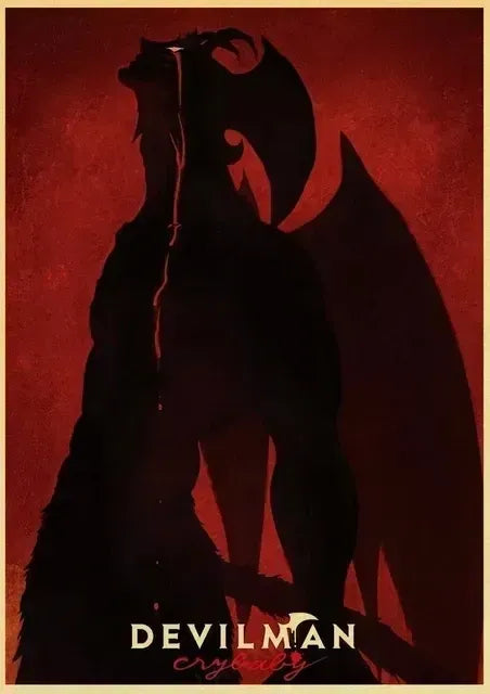 Silhouette Anime Posters