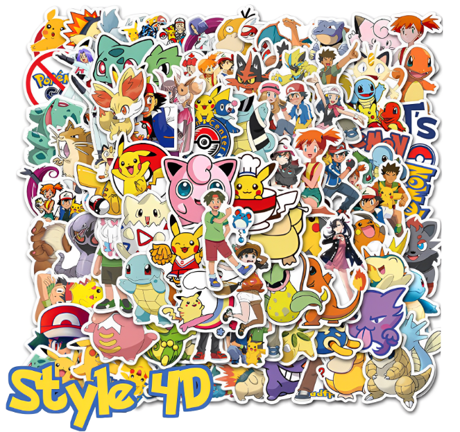 Pokémon Stickers Variety Packs