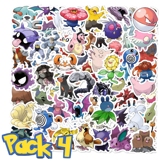 Pokémon Stickers Variety Packs