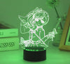 Load and play video in Gallery viewer, Demon Slayer 3D LED Light