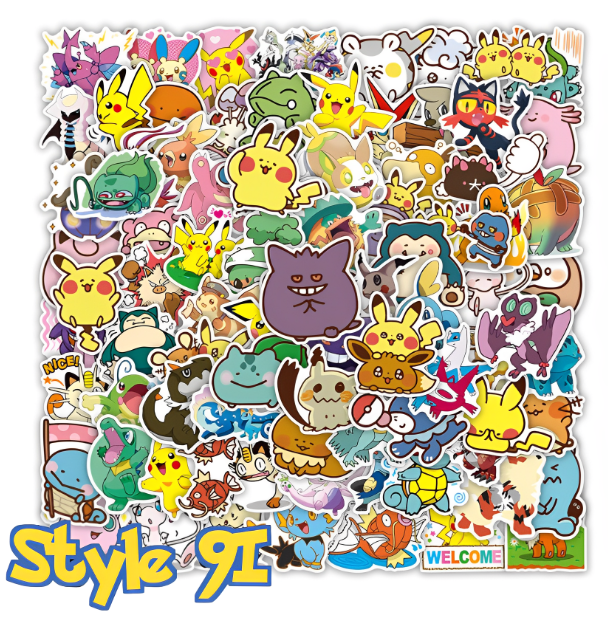 Pokémon Stickers Variety Packs