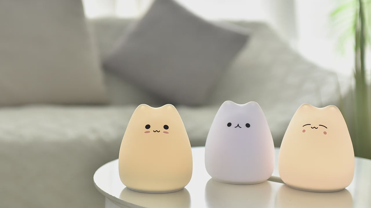 Kawaii Cat LED Nightlight