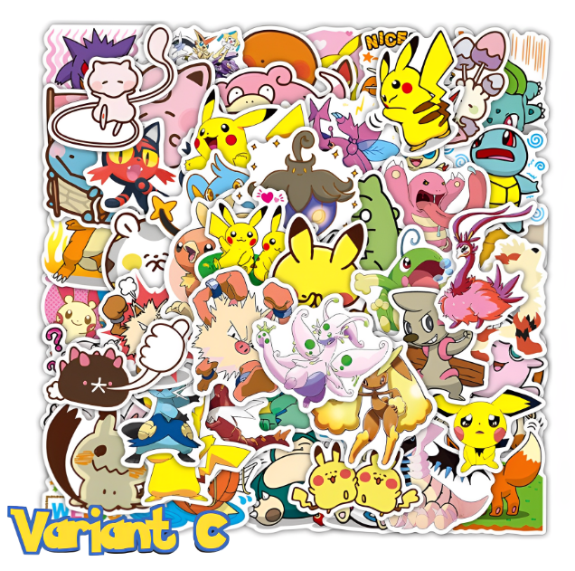 Pokémon Stickers Variety Packs