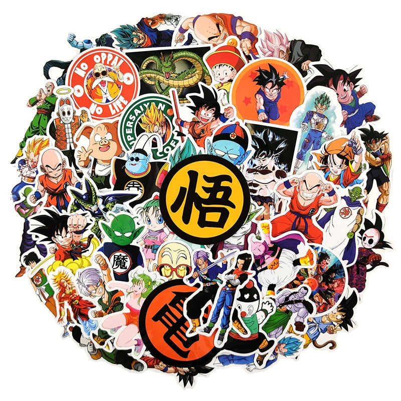 Dragon Ball Z Stickers