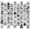 Mix Manga Black and White Stickers