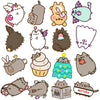 Kawaii Chunky Cat Stickers