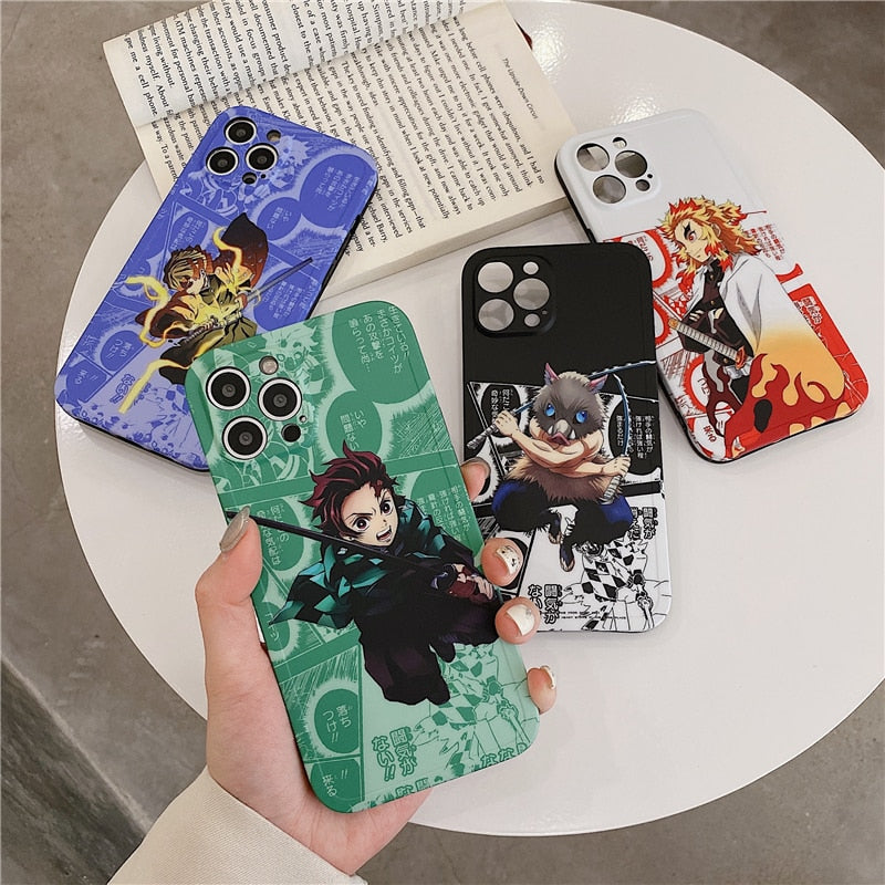 Demon Slayer Manga Phone Cases