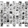 Mix Manga Black and White Stickers