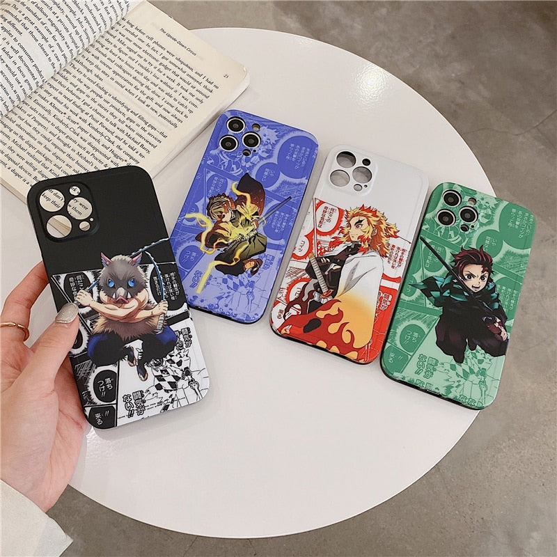 Demon Slayer Manga Phone Cases