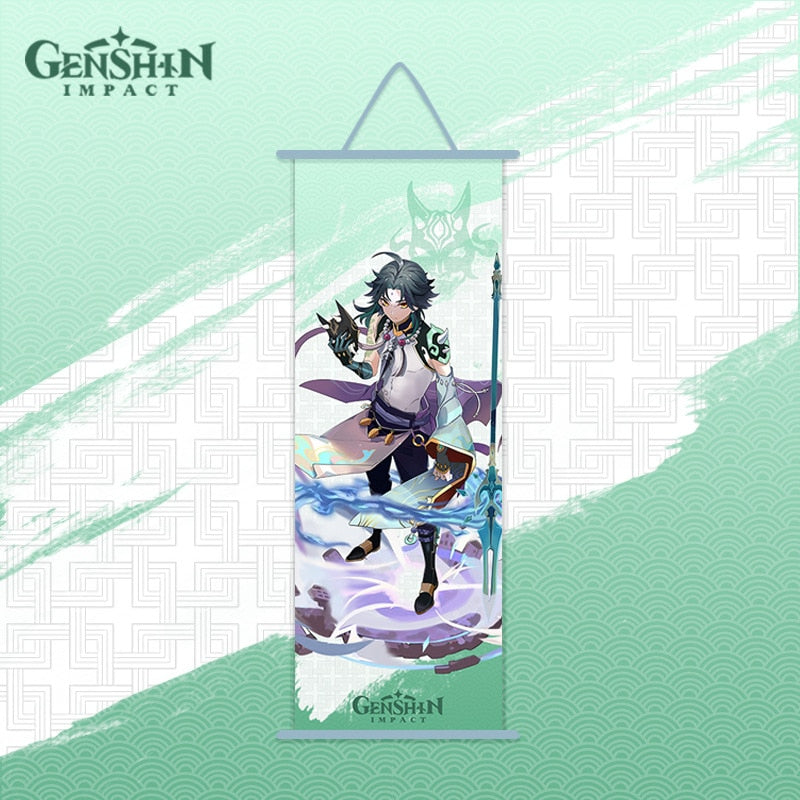 Genshin Impact Scroll Canvas