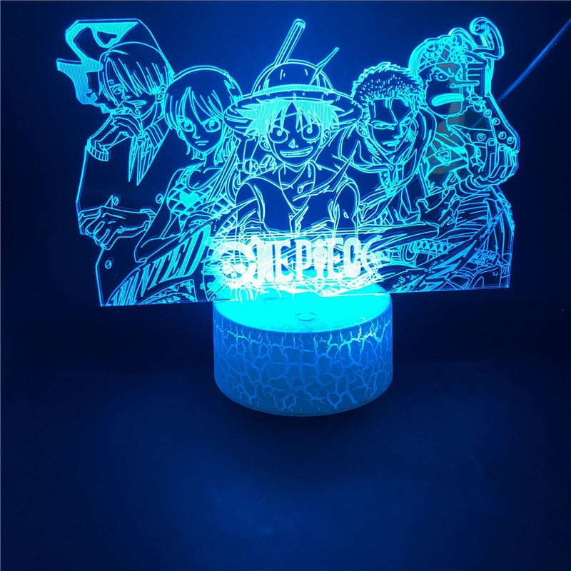 One Piece 3D LED Light