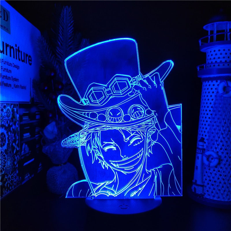 One Piece 3D LED Light