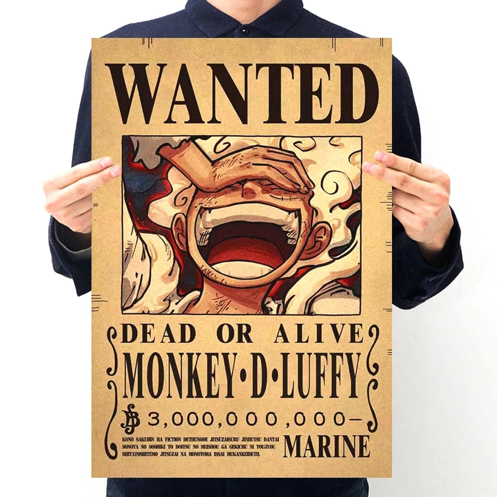 One Piece Bounty Wanted Posters