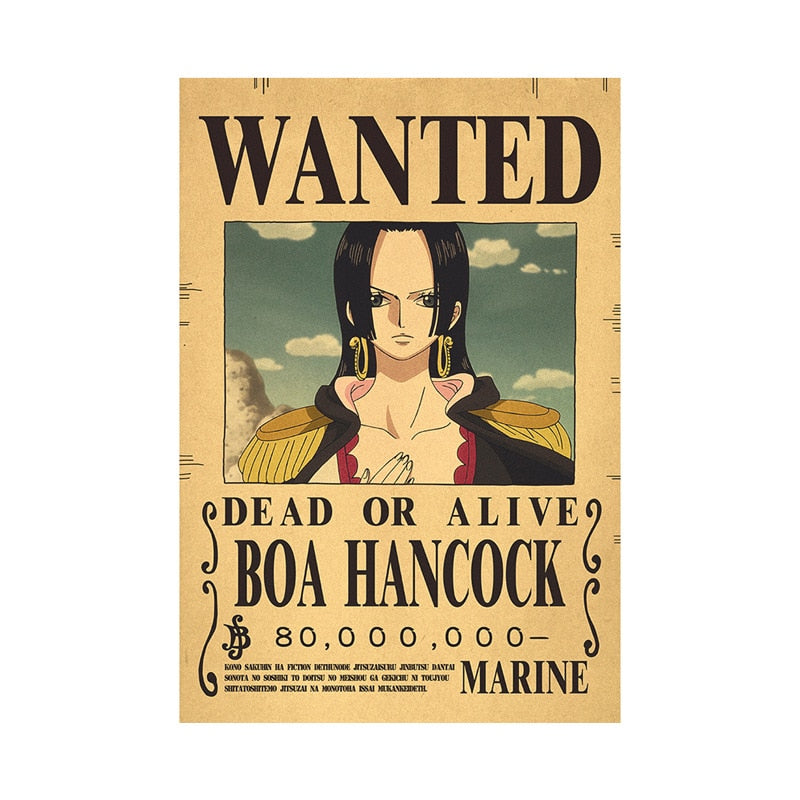 One Piece Bounty Wanted Posters