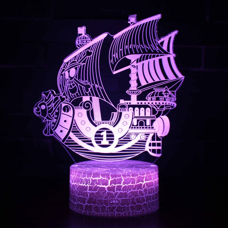 One Piece 3D LED Light