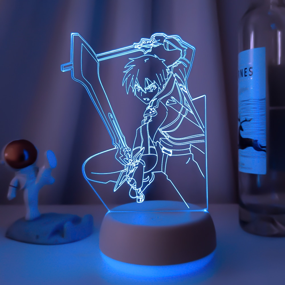 Sword Art Online Kirito 3D LED Light