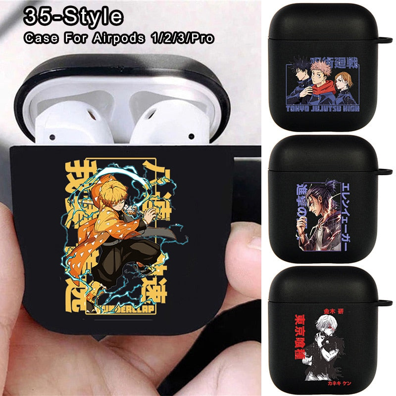 SHIYAO Anime My Hero Academia Earphone Case Cosplay Unisex For Airpods 12  Protective Case CoverPink  Walmartcom