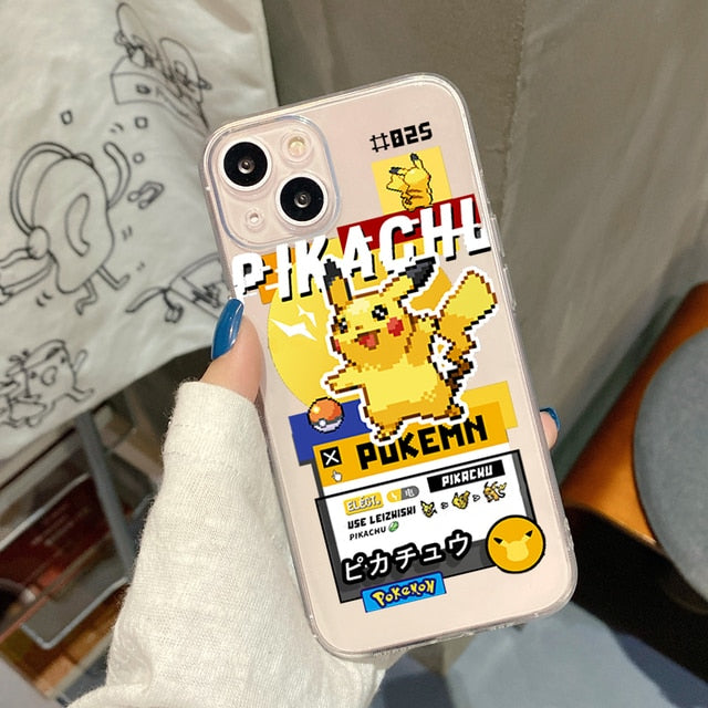 Pokemon Transparent Phone Cases