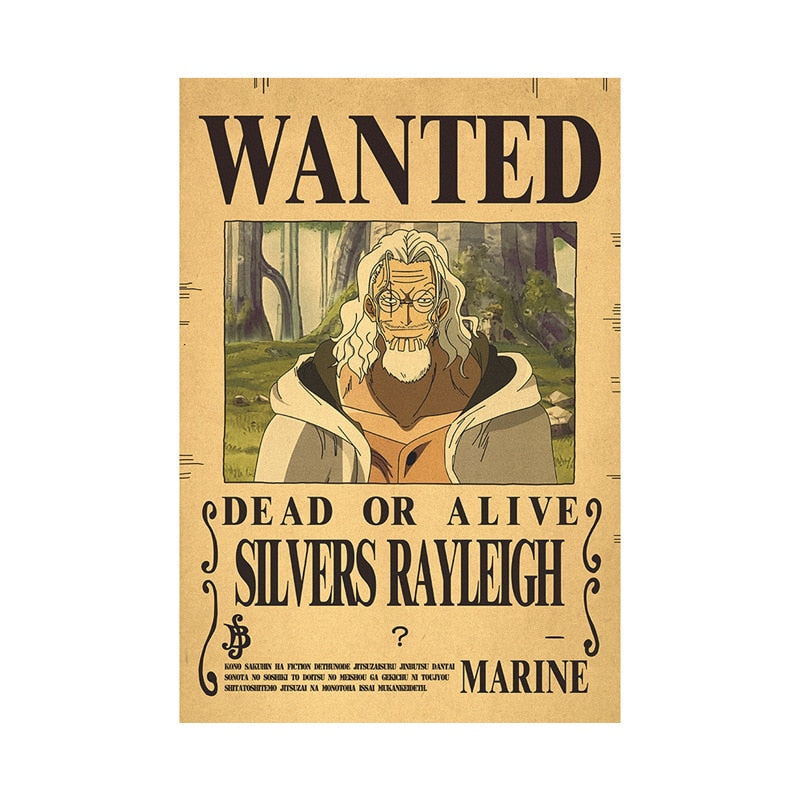 One Piece Bounty Wanted Posters