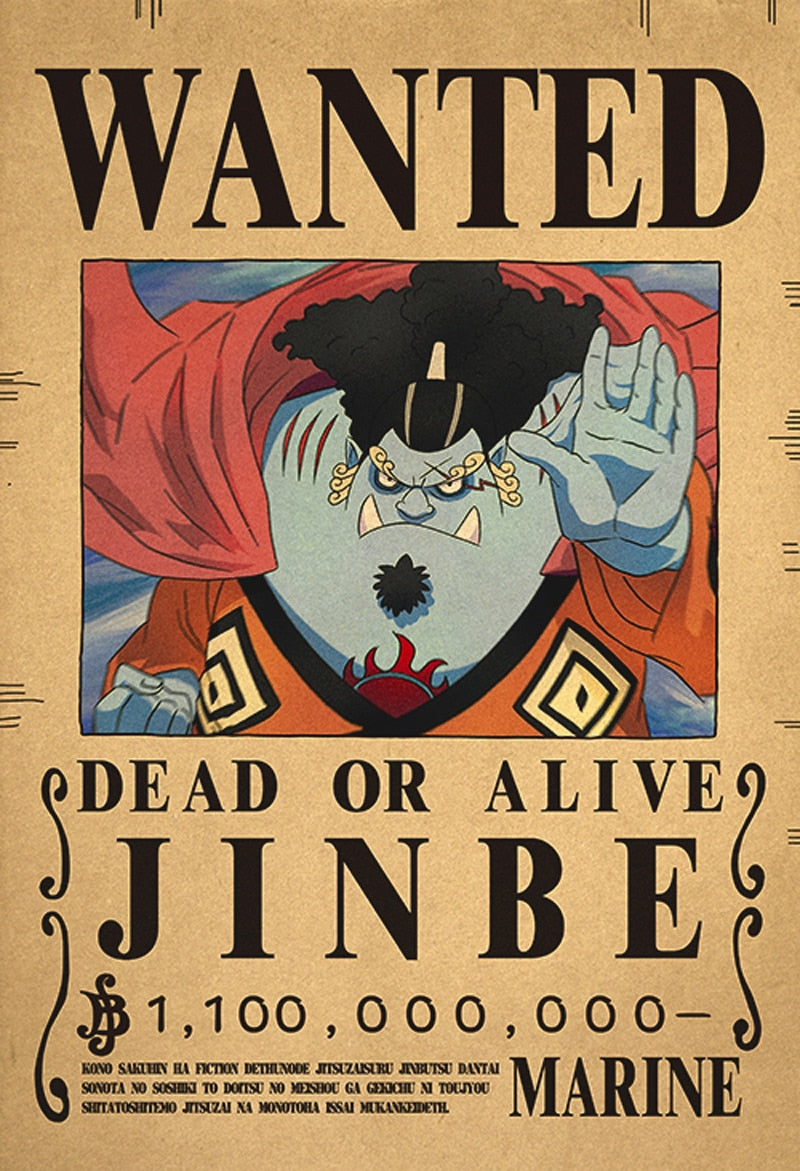 One Piece Bounty Wanted Posters