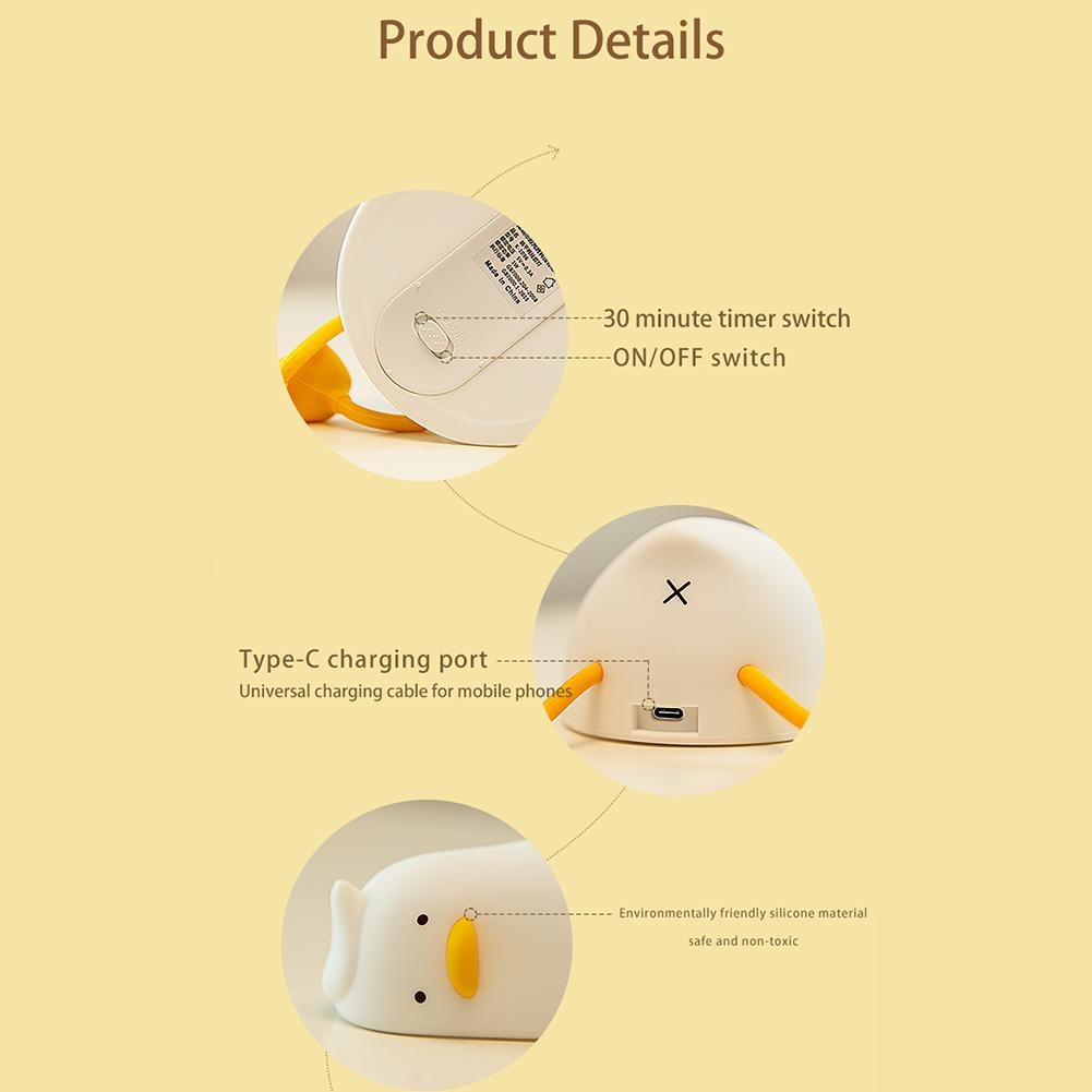 Kawaii Duck Nightlight