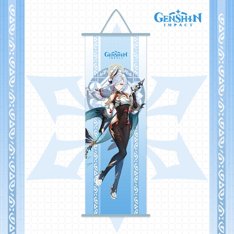 Genshin Impact Scroll Canvas