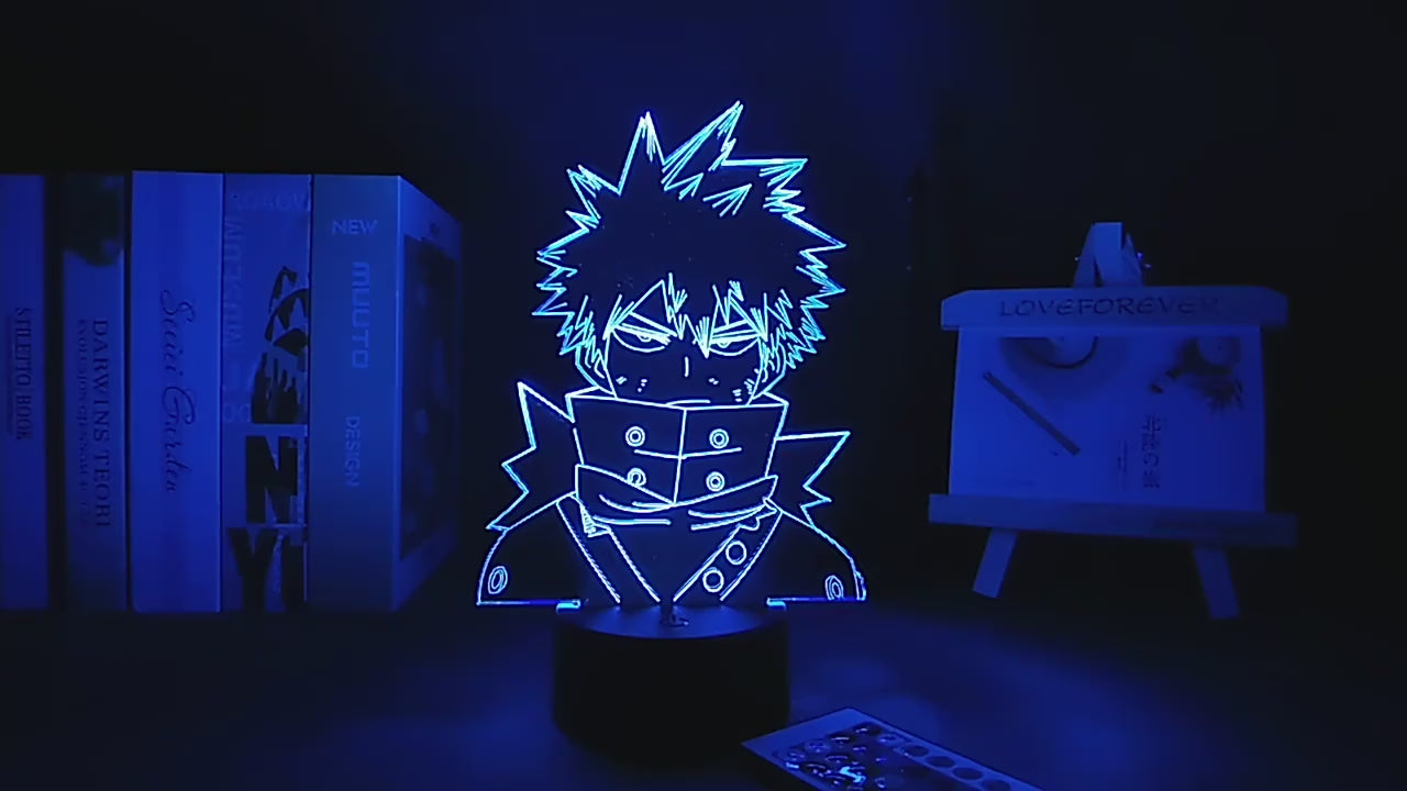 My Hero Academia 3D LED Light