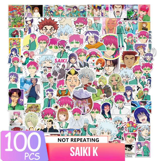 100 verschiedene Anime Stickers – Otakuwarehouse